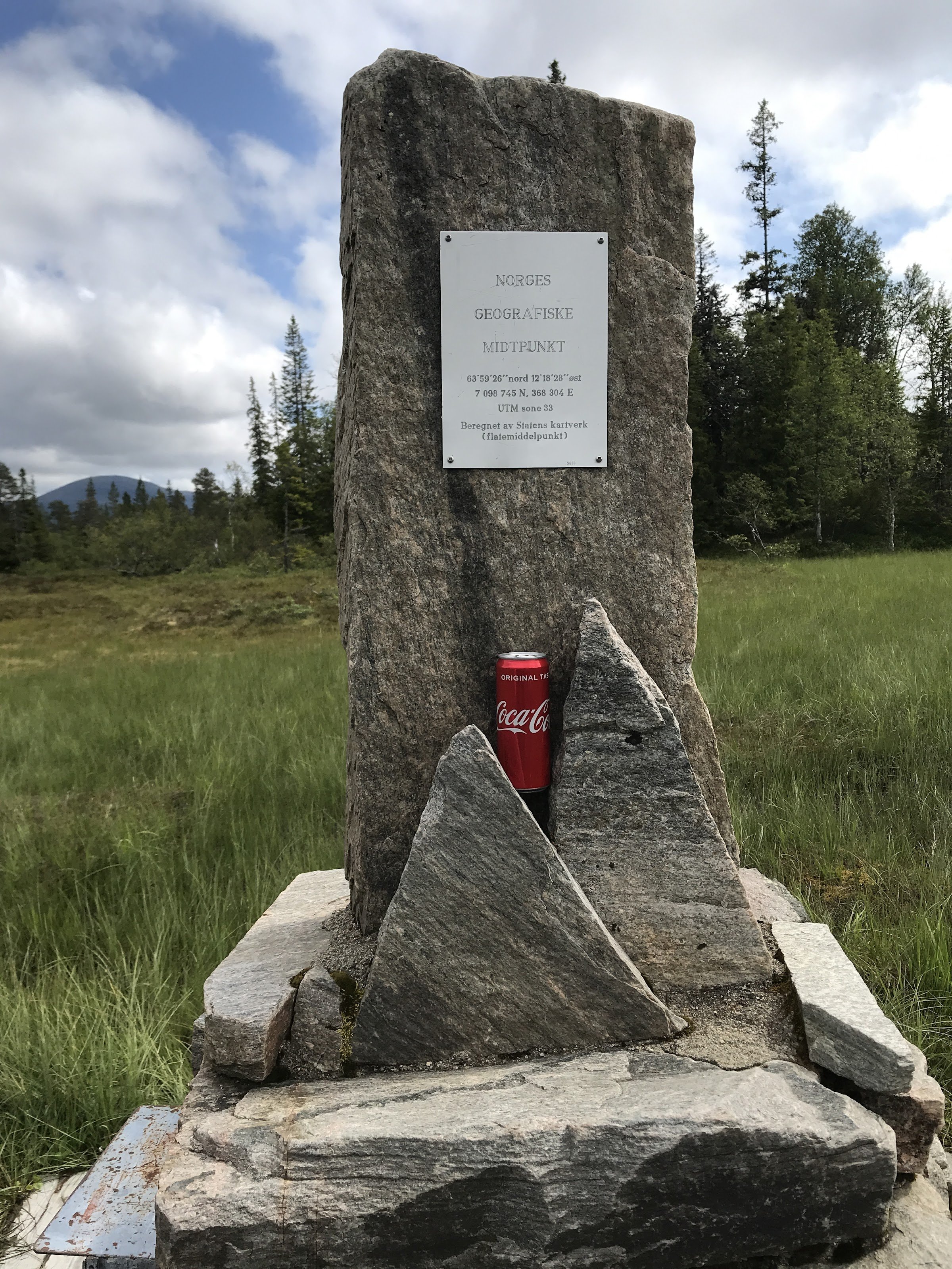 Norways Geographical Center Point